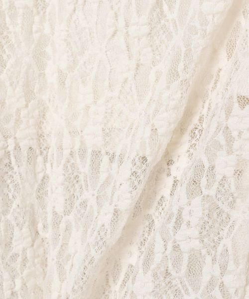 JEANASIS（ジーナシス）の「レースバイカーショートパンツ/ 132107（その他パンツ・レディース・ブラック/オフホワイト・FREE）」の9枚目の写真