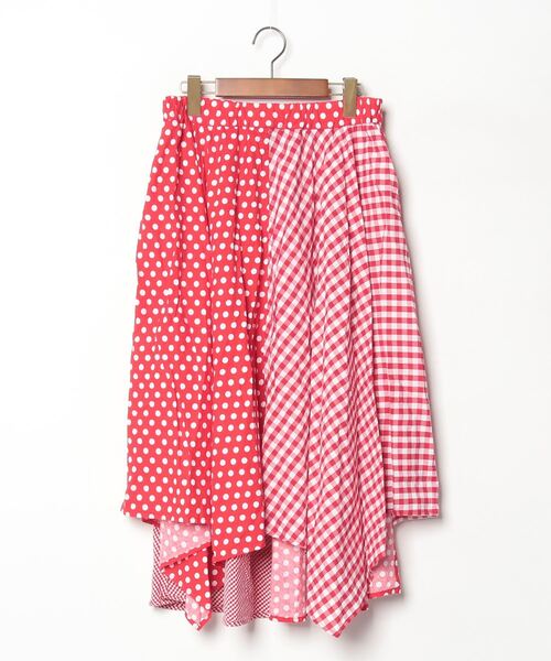 FRAPBOIS(フラボア)の「スカート(スカート・レディース・レッド・1)」の1枚目の写真