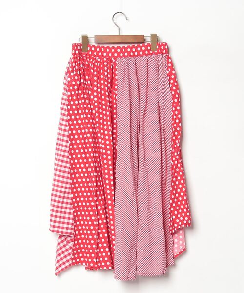 FRAPBOIS(フラボア)の「スカート(スカート・レディース・レッド・1)」の2枚目の写真