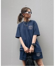 【MINE】マイン MINE×BLACKMEANS ＃03 S/S T-SHRT NAVY