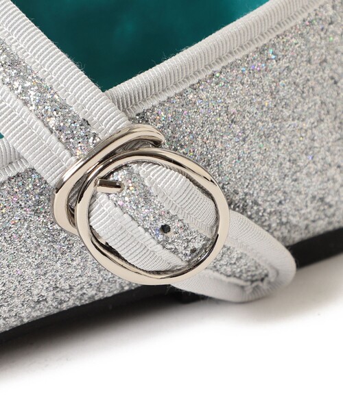 BEAMS BOY(ビームスボーイ)の「BEAMS BOY / チャイナ シューズ(その他シューズ・レディース・シルバー/ブラック・23/23.5/24/24.5/25)」の10枚目の写真