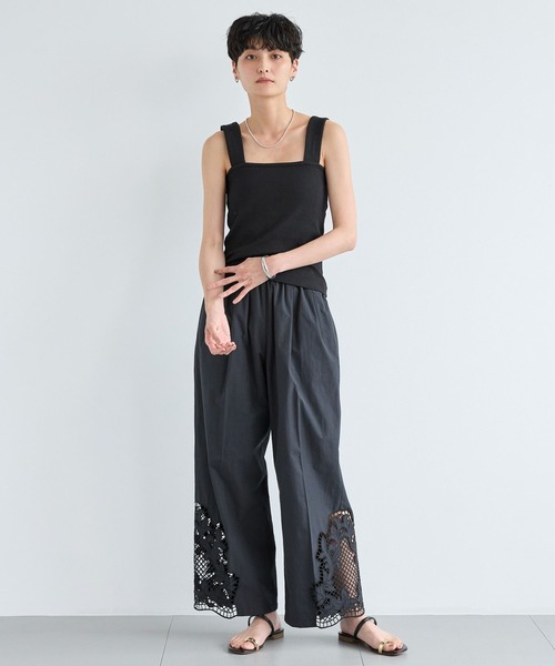 BARNYARDSTORM（バンヤードストーム）の「BARNYARDSTORM / ライントング（サンダル・レディース・ブラック/シルバー・S/M/L）」の3枚目の写真