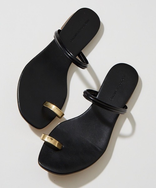 BARNYARDSTORM（バンヤードストーム）の「BARNYARDSTORM / ライントング（サンダル・レディース・ブラック/シルバー・S/M/L）」の22枚目の写真