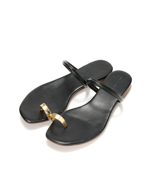 BARNYARDSTORM（バンヤードストーム）の「BARNYARDSTORM / ライントング（サンダル・レディース・ブラック/シルバー・S/M/L）」の21枚目の写真