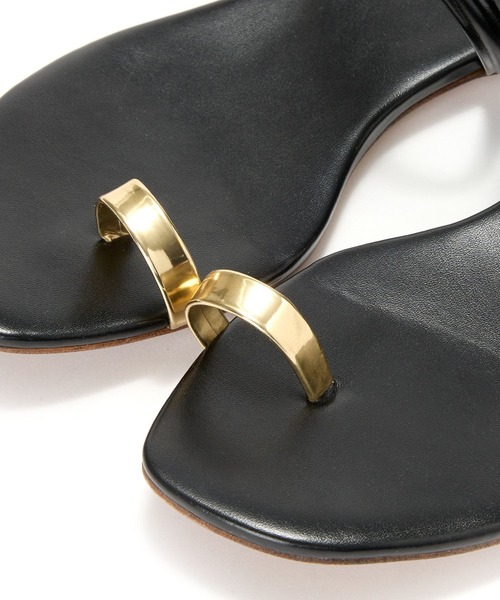 BARNYARDSTORM（バンヤードストーム）の「BARNYARDSTORM / ライントング（サンダル・レディース・ブラック/シルバー・S/M/L）」の19枚目の写真