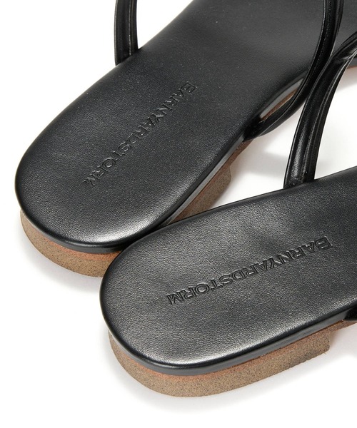 BARNYARDSTORM（バンヤードストーム）の「BARNYARDSTORM / ライントング（サンダル・レディース・ブラック/シルバー・S/M/L）」の18枚目の写真