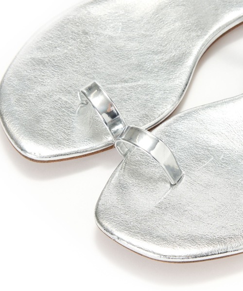 BARNYARDSTORM（バンヤードストーム）の「BARNYARDSTORM / ライントング（サンダル・レディース・ブラック/シルバー・S/M/L）」の17枚目の写真