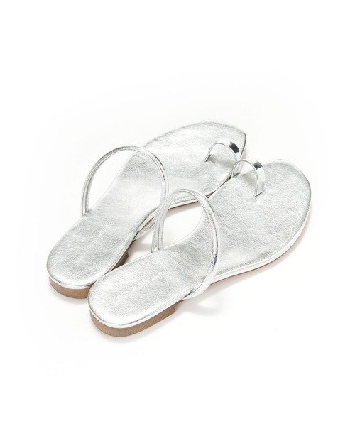 BARNYARDSTORM（バンヤードストーム）の「BARNYARDSTORM / ライントング（サンダル・レディース・ブラック/シルバー・S/M/L）」の12枚目の写真