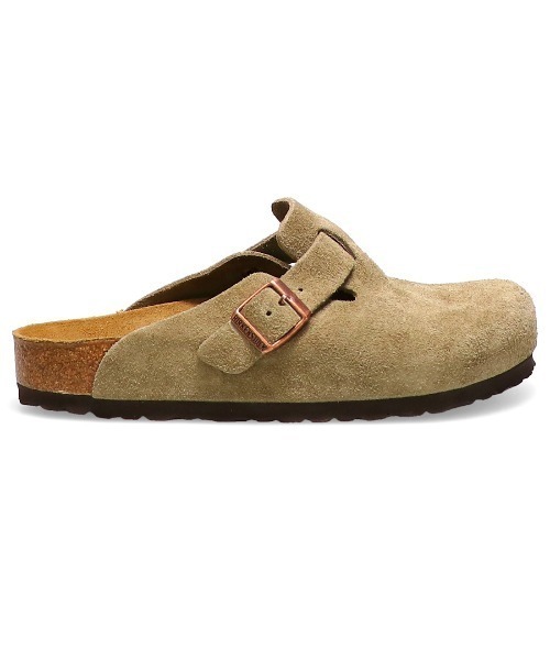 BIRKENSTOCK（ビルケンシュトック）の「BIRKENSTOCK Boston LEVE Taupe / ビルケンシュトック ボストン スウェード トープ レギュラー（サンダル・メンズ・ベージュ・23.0cm/28.5cm/26.5cm/24.5cm/28.0cm/27.0cm/26.0cm/25.0cm/24.0cm）」の4枚目の写真
