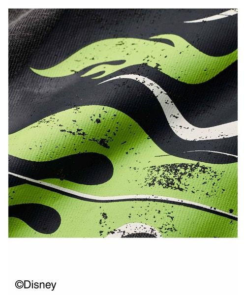 MEDE19F（メデジュウキュウ）の「ＭＥＤＥ１９Ｆ　【Ｄｉｓｎｅｙ】古着屋でみつけたようなプリントＴシャツ／マレフィセント（Tシャツ/カットソー・レディース・スミクロ・MEDIUM/X-LARGE/SMALL/LARGE）」の2枚目の写真