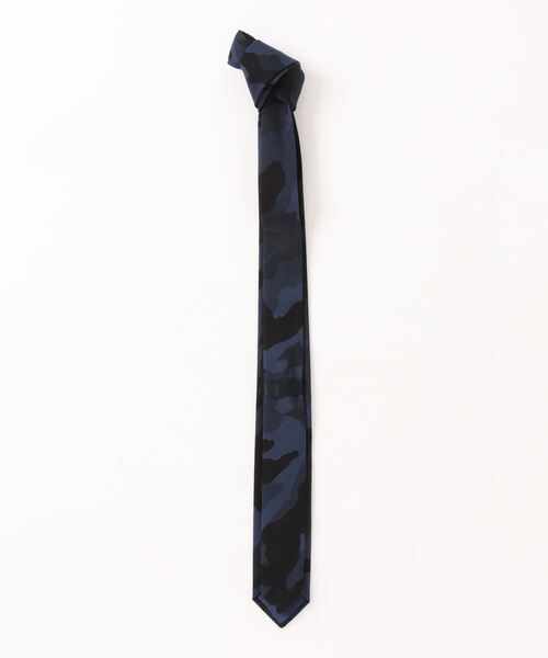 THE MORNING AFTER（ザ モーニング アフター）の「5cmコットンカモフラネクタイ（ネクタイ・メンズ・グリーン/ネイビー/アイボリー・FREE）」の4枚目の写真