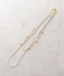 Rose Tiara（ローズティアラ）の「パール風3連ネックレス（ネックレス）」