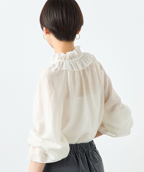 NOLLEY'S Sophi（ノーリーズソフィ）の「シアーシルクフリル