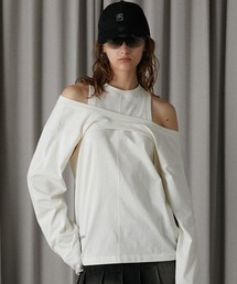 PRANK PROJECT | 2WAYカットアウトトップ / 2WAY Cut Out Top(Tシャツ/カットソー)