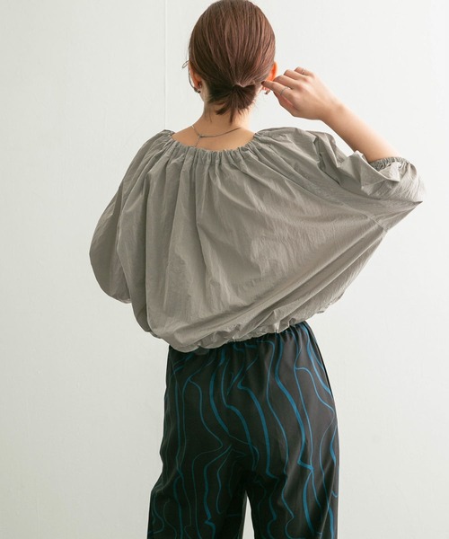 【セール】マルチWAYギャザーブラウス（シャツ/ブラウス）｜KBF（ケイビーエフ）