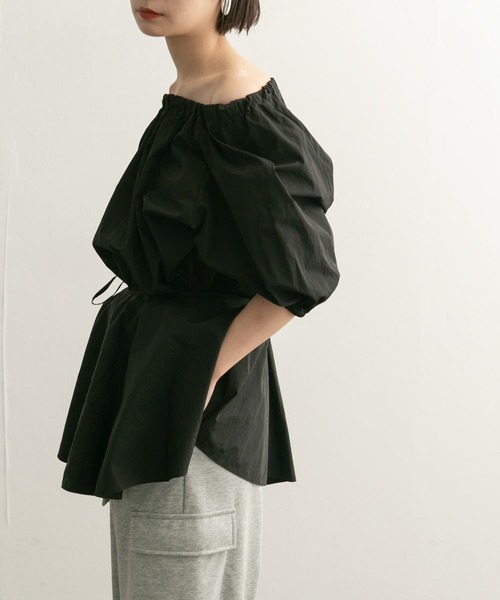 【セール】マルチWAYギャザーブラウス（シャツ/ブラウス）｜KBF（ケイビーエフ）
