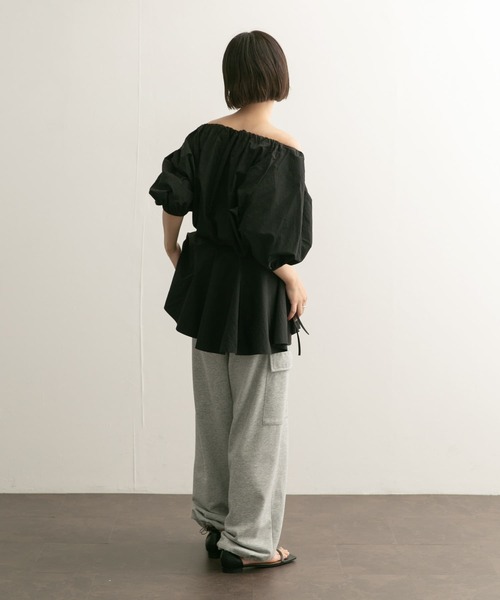 【セール】マルチWAYギャザーブラウス（シャツ/ブラウス）｜KBF（ケイビーエフ）