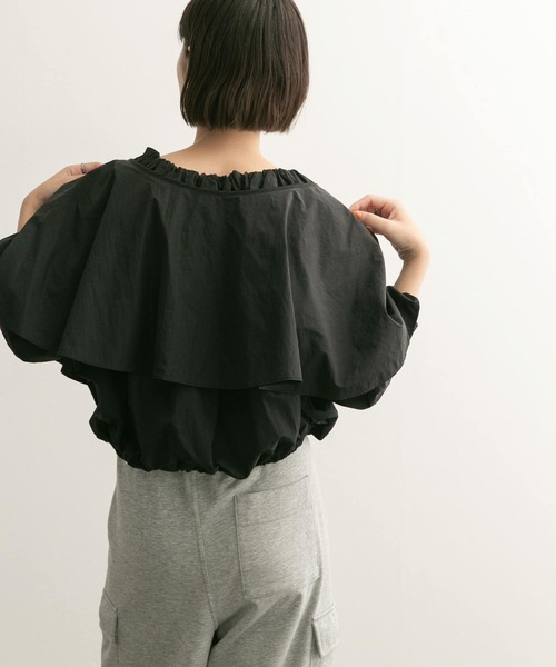 【セール】マルチWAYギャザーブラウス（シャツ/ブラウス）｜KBF（ケイビーエフ）
