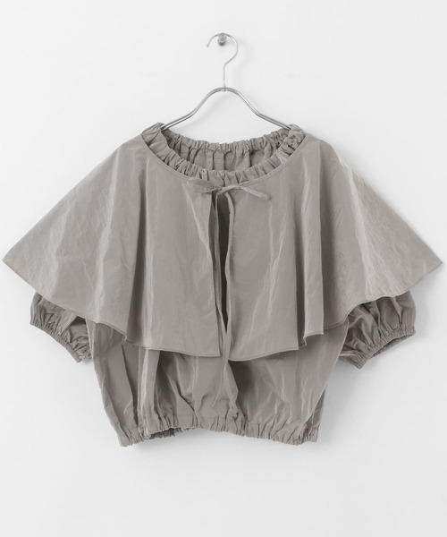 【セール】マルチWAYギャザーブラウス（シャツ/ブラウス）｜KBF（ケイビーエフ）