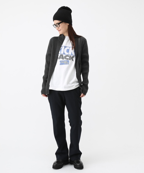 GOOD ROCK SPEED(グッドロックスピード)の「【GOOD ROCK SPEED / グッドロックスピード】別注KICK BACK T-SH(Tシャツ/カットソー・レディース・ホワイト・FREE)」の7枚目の写真