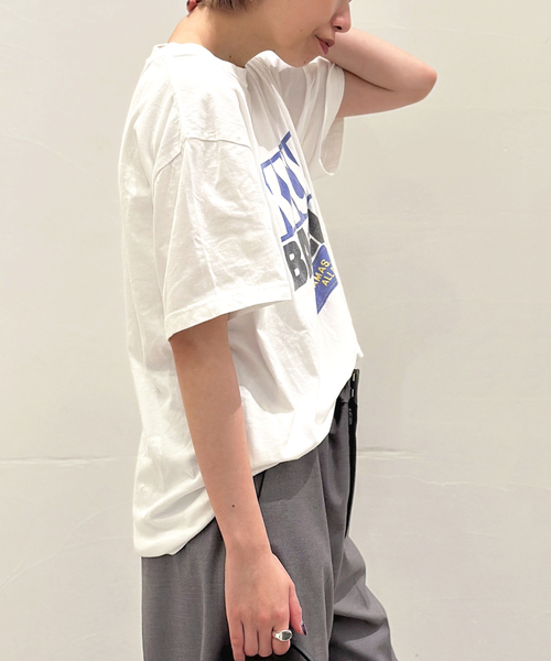 GOOD ROCK SPEED(グッドロックスピード)の「【GOOD ROCK SPEED / グッドロックスピード】別注KICK BACK T-SH(Tシャツ/カットソー・レディース・ホワイト・FREE)」の9枚目の写真