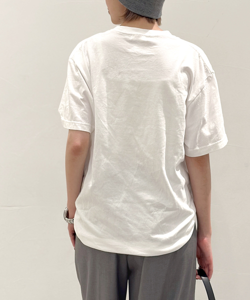GOOD ROCK SPEED(グッドロックスピード)の「【GOOD ROCK SPEED / グッドロックスピード】別注KICK BACK T-SH(Tシャツ/カットソー・レディース・ホワイト・FREE)」の10枚目の写真