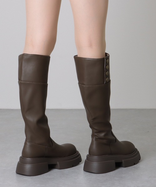 BRENTELLA/ブレンテッラ 別注 KNEE HIGH TUBE ブーツ（ロング