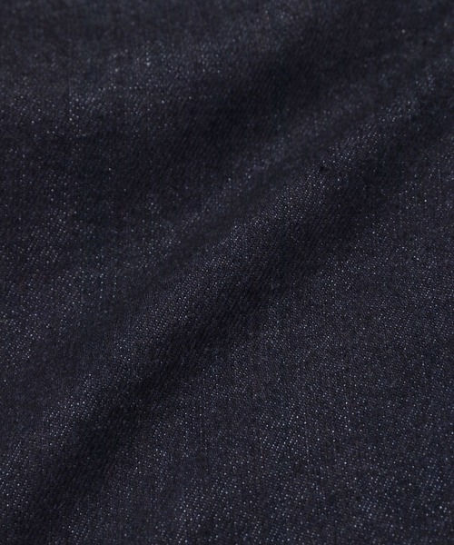 The DUFFER of ST.GEORGE(ザダファーオブセントジョージ)の「JAPAN FABRICK JEANS "OW":国産生地 ワンウォッシュ ナチュラルストレッチ スキニーデニム 5ポケットジーンズ(デニムパンツ・メンズ・ダークインディゴブルー・SMALL/MEDIUM/LARGE/X-LARGE)」の10枚目の写真