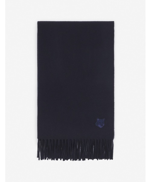Maison Kitsune(メゾンキツネ)の「BOLD FOX HEAD SCARF(マフラー・メンズ・ブラック/ベージュ系その他/ブルー系その他・U)」の13枚目の写真