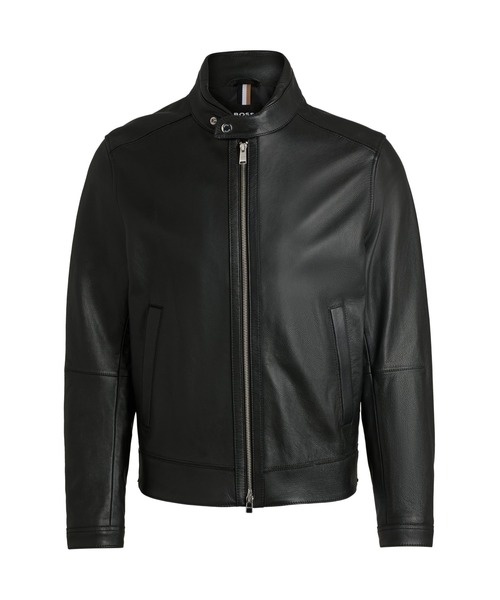 セール】レギュラーフィット グレインレザー ジャケット（その他