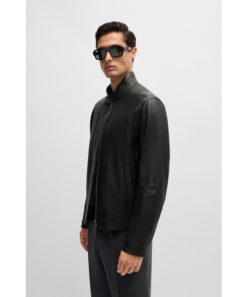 セール】レギュラーフィット グレインレザー ジャケット（その他