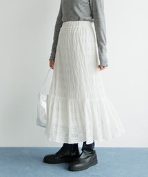 flower | シアーティアードスカート(スカート)