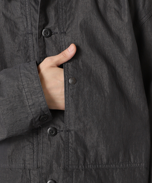 JOURNAL STANDARD J.S HOMESTEAD(ジャーナルスタンダードホームステッド)の「J.S.Homestead / GARMENT DYED P44 UTILITY JKT(ブルゾン・メンズ・ブラック系その他/カーキ・MEDIUM/LARGE)」の19枚目の写真