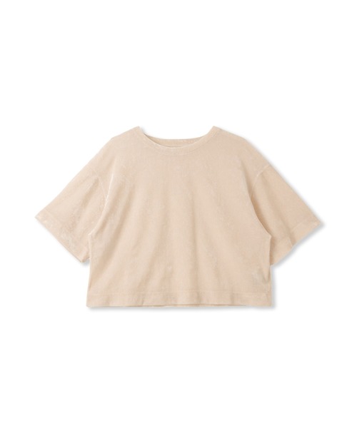 Droite lautreamont(ドロワットロートレアモン)の「シアーカームメッシュプルオーバー≪手洗い可能≫(Tシャツ/カットソー・レディース・ピンク/ライトグレー/オフホワイト・M)」の21枚目の写真