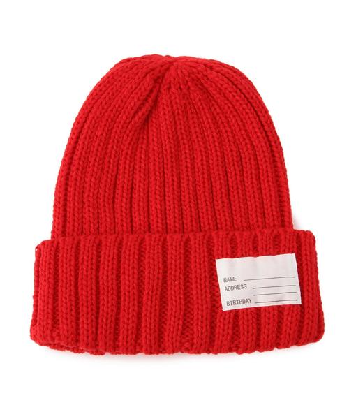 green label relaxing（グリーンレーベルリラクシング）の「GLR2×2リブワッチ◆（キャップ・キッズ・グレー/マスタード/ホワイト/レッド/ネイビー・フリー）」の5枚目の写真