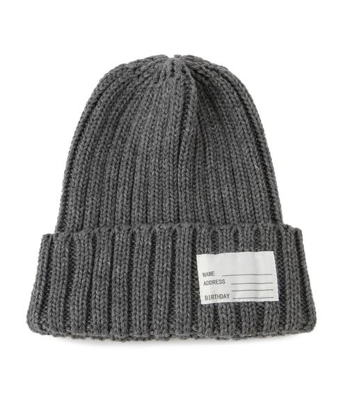 green label relaxing（グリーンレーベルリラクシング）の「GLR2×2リブワッチ◆（キャップ・キッズ・グレー/マスタード/ホワイト/レッド/ネイビー・フリー）」の9枚目の写真