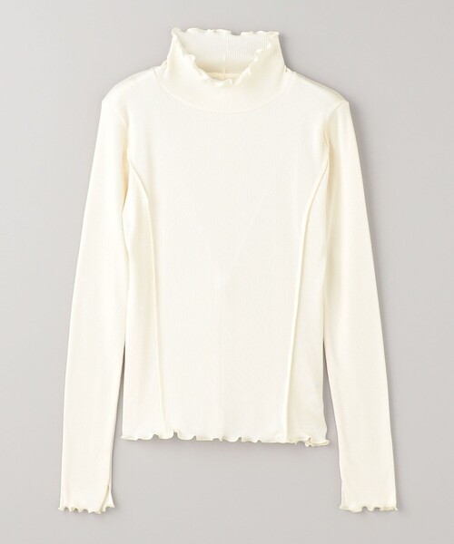 BEAUTY&YOUTH UNITED ARROWS（ビューティーアンドユースユナイテッドアローズ）の「メローステッチ タートルネック カットソー（Tシャツ/カットソー・レディース・ライトブルー/ブラック/オフホワイト/イエロー/ライトグレー・FREE）」の18枚目の写真