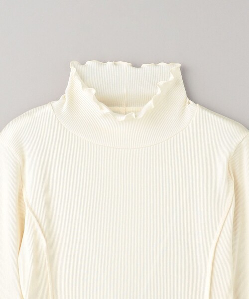 BEAUTY&YOUTH UNITED ARROWS（ビューティーアンドユースユナイテッドアローズ）の「メローステッチ タートルネック カットソー（Tシャツ/カットソー・レディース・ライトブルー/ブラック/オフホワイト/イエロー/ライトグレー・FREE）」の20枚目の写真