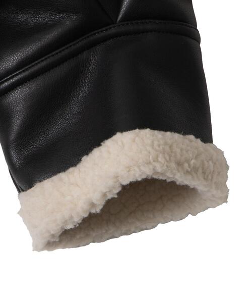 WEGO/【24年秋冬新作】ムートンタッチボアフライトジャケット（ムートンコート）｜WEGO（ウィゴー）