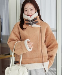 ムートンコート（ベージュ系）ファッション通販 - ZOZOTOWN