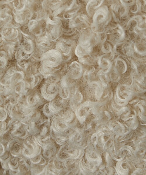 Firsthand（ファーストハンド）の「Firsthand/ファーストハンド エコファーサイドリボンバッグ（ショルダーバッグ・レディース・ブラック/サックスブルー/オフホワイト・ONE SIZE）」の7枚目の写真