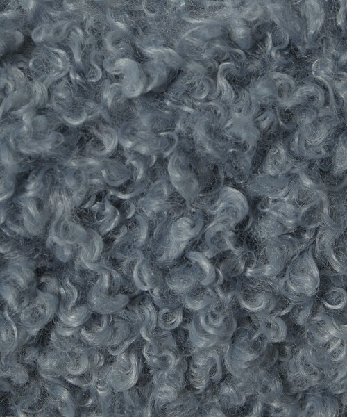 Firsthand（ファーストハンド）の「Firsthand/ファーストハンド エコファーサイドリボンバッグ（ショルダーバッグ・レディース・ブラック/サックスブルー/オフホワイト・ONE SIZE）」の8枚目の写真