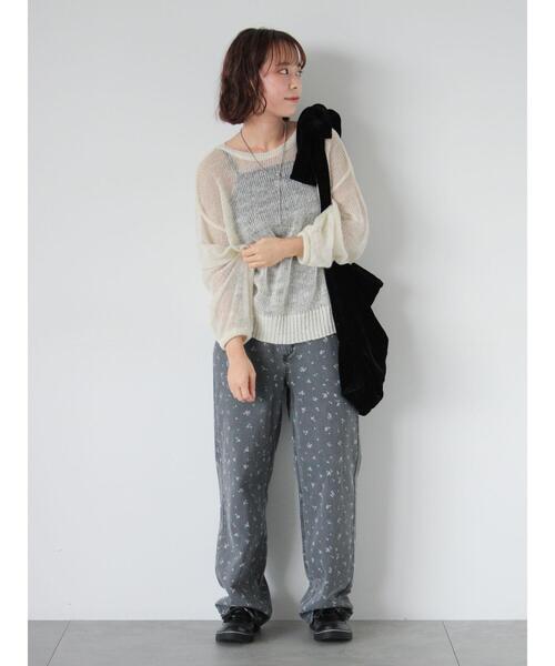 ehka sopo（エヘカソポ）の「ベロアリボンバッグ（ハンドバッグ・レディース・ブラック/グレー/グリーン・F）」の12枚目の写真