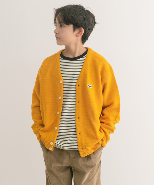 TOWNCRAFT（タウンクラフト）の「『親子リンク』『別注』PENNEYS×DOORS　THE FOX Vネックカーディガン(KIDS)（カーディガン/ボレロ・キッズ・マスタード/ミント/ブルー系その他・150）」の11枚目の写真
