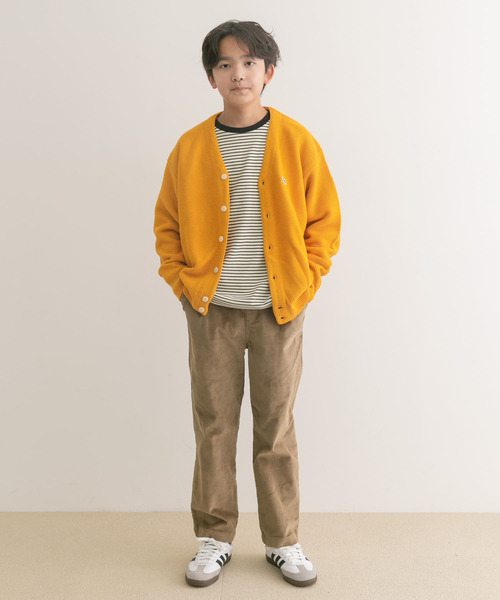 TOWNCRAFT（タウンクラフト）の「『親子リンク』『別注』PENNEYS×DOORS　THE FOX Vネックカーディガン(KIDS)（カーディガン/ボレロ・キッズ・マスタード/ミント/ブルー系その他・150）」の13枚目の写真