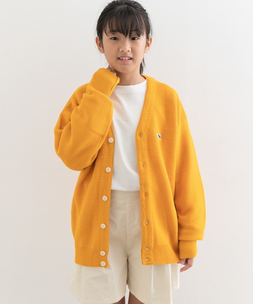 TOWNCRAFT（タウンクラフト）の「『親子リンク』『別注』PENNEYS×DOORS　THE FOX Vネックカーディガン(KIDS)（カーディガン/ボレロ・キッズ・マスタード/ミント/ブルー系その他・150）」の15枚目の写真