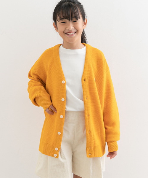 TOWNCRAFT（タウンクラフト）の「『親子リンク』『別注』PENNEYS×DOORS　THE FOX Vネックカーディガン(KIDS)（カーディガン/ボレロ・キッズ・マスタード/ミント/ブルー系その他・150）」の16枚目の写真