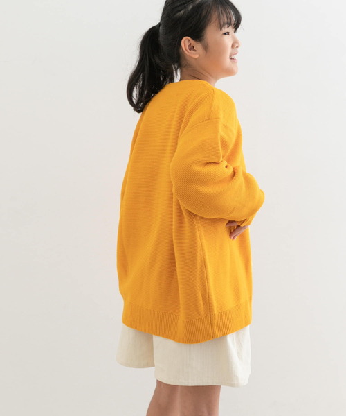 TOWNCRAFT（タウンクラフト）の「『親子リンク』『別注』PENNEYS×DOORS　THE FOX Vネックカーディガン(KIDS)（カーディガン/ボレロ・キッズ・マスタード/ミント/ブルー系その他・150）」の18枚目の写真