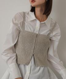 SENSE OF PLACE by URBAN RESEARCH | マルチWAYラメミックスニットビスチェ(ニット/セーター)