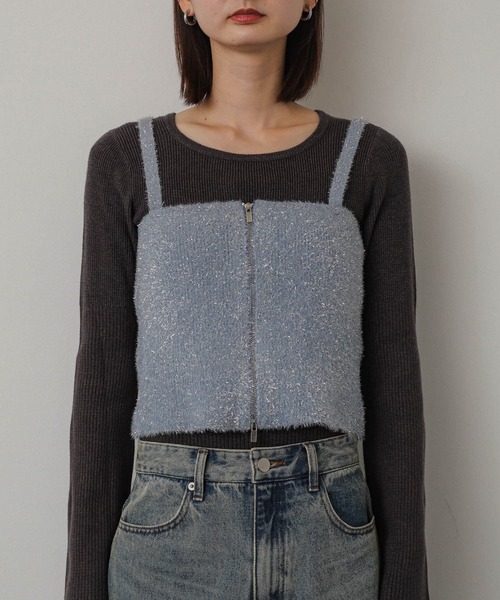 MURRAL ニットトップス キャミ ビスチェ美品